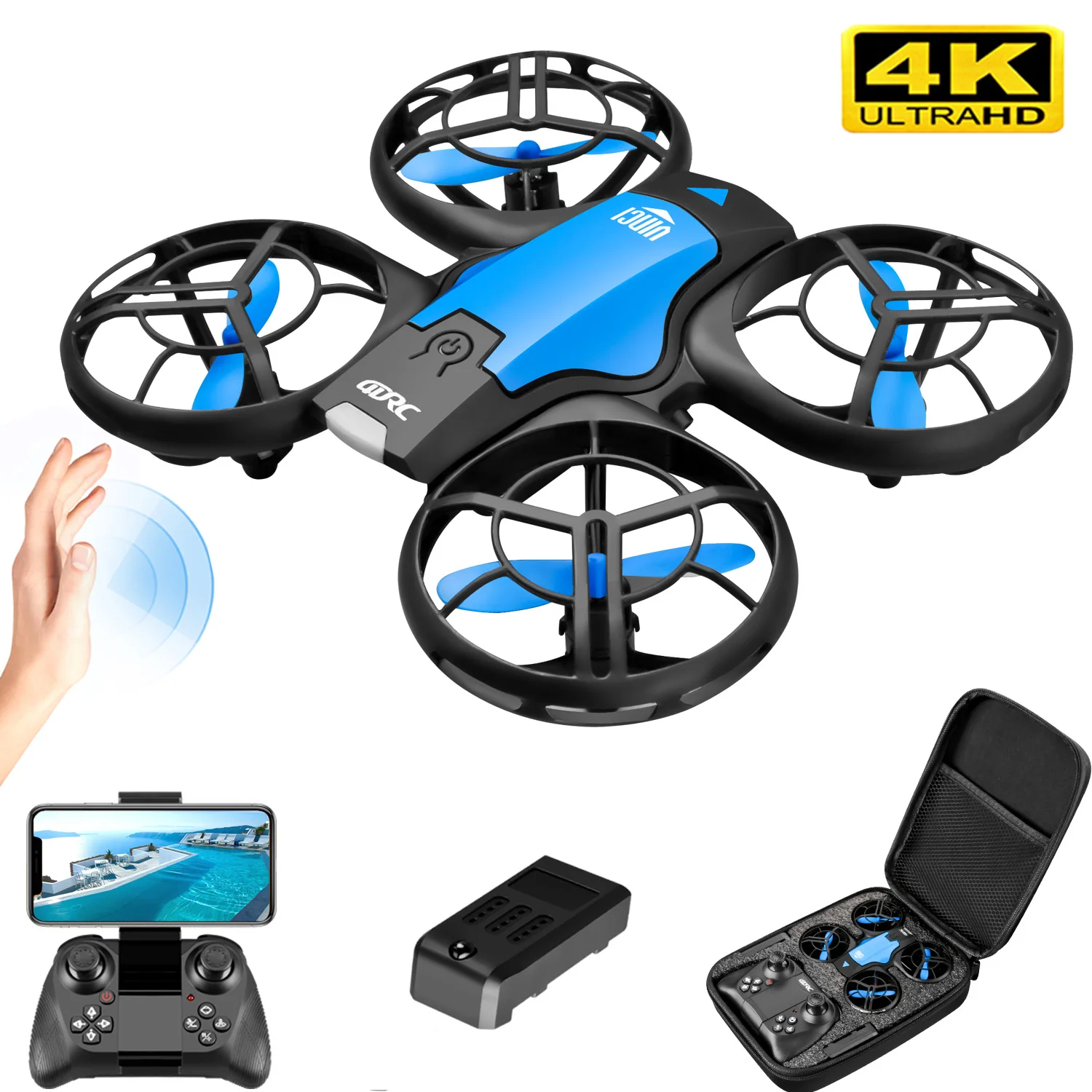 Drone Camera Hd - V8 New Mini Drone 4K Professional