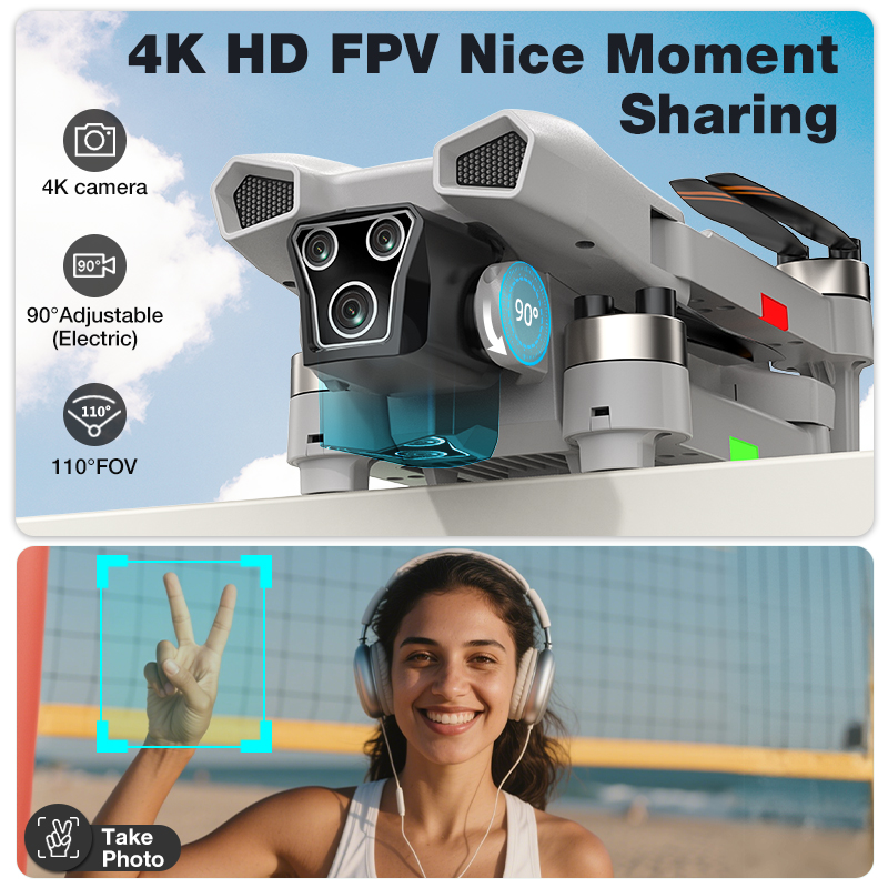 NEW Hot L017 Pro Drone Brushle - Drone Camera Mount 评论和价格